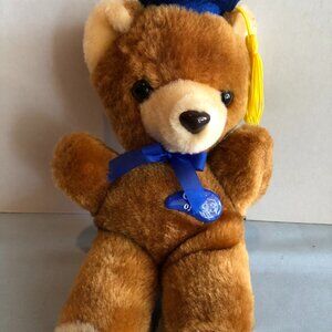 VINTAGE 1989 Acme Graduation Teddy Bear Class of 1993 #F74